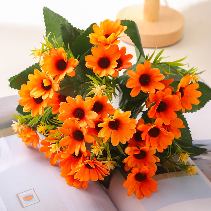 11.8 Inch Daisy Bush Artificial Silk Flowers Bulk Quantity