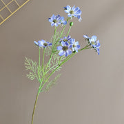 10 Pcs Artificial Silk Daisy Spray Stems, 12 Inch, White, Bulk Floral Spring Decorations