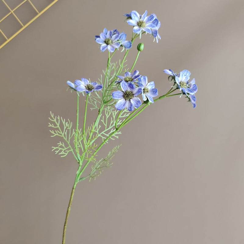 10 Pcs Artificial Silk Daisy Spray Stems, 12 Inch, White, Bulk Floral Spring Decorations