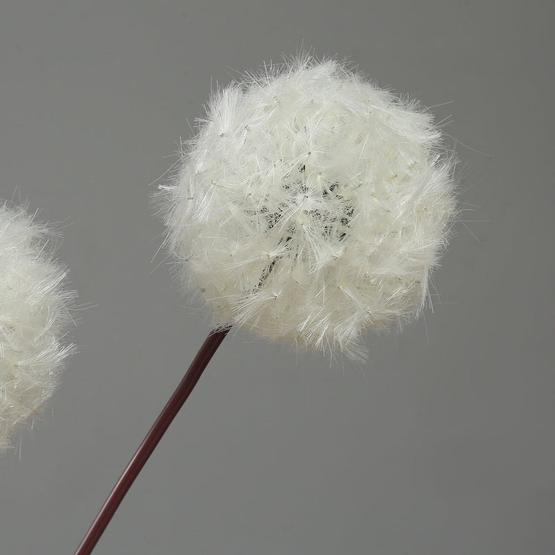 3 Sizes Artificial Silk Dandelion Flowers Stems Bulk Wholesale Set