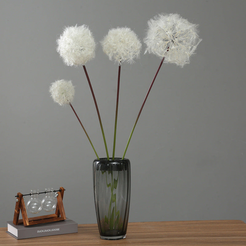 3 Sizes Artificial Silk Dandelion Flowers Stems Bulk Wholesale Set
