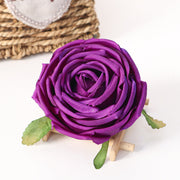 Cabbage Rose Silk Flower Heads 50 Pcs Artificial Flowers for DIY Wedding Bouquets Centerpieces Home Decor