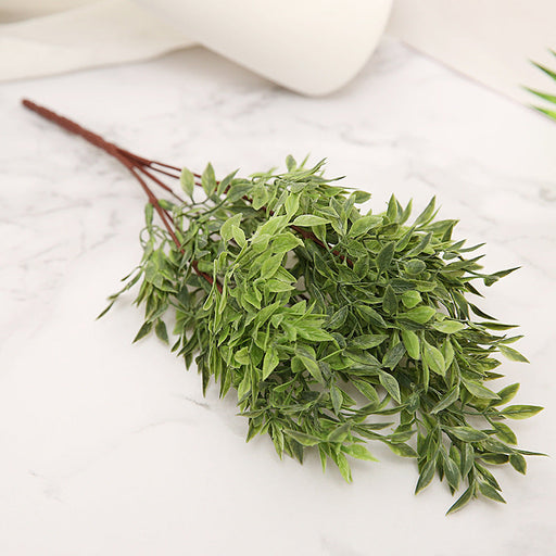 13 Inch Artificial Pepper Bush Plants, UV Resistant Plastic, Bulk Quantity for Outdoors
