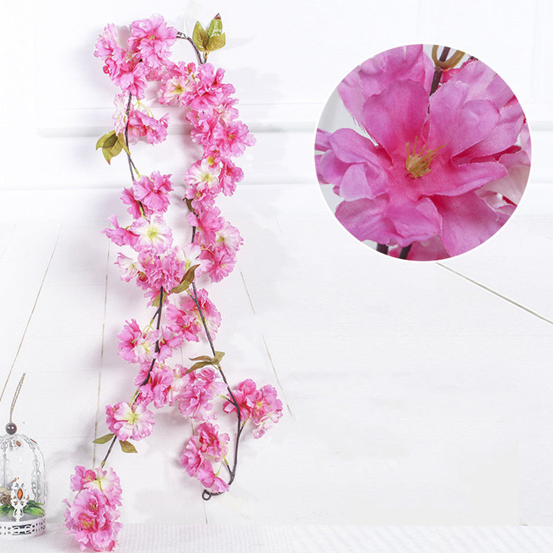 5.91 Ft Cherry Blossom Hanging Garland Vine Artificial Flower Bulk Quantity