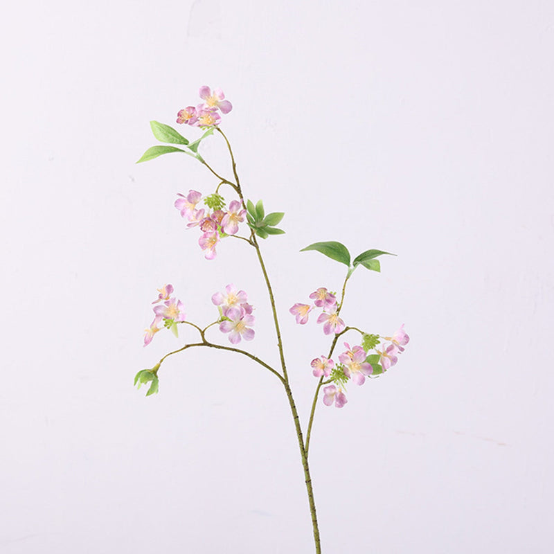 22.4 Inch Fontanesia Blossom Branch Stems, 6 Pcs Artificial Spring Flowers