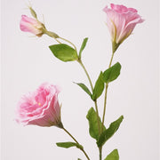 19.6 Inch Real Touch Lisianthus Artificial Silk Flowers for Wedding Home Decor