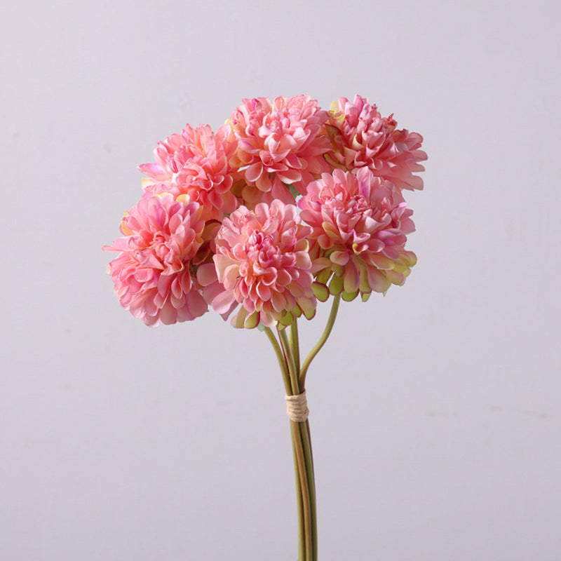 15.7 Inch Artificial Silk Chrysanthemum Bouquet – Bulk Wholesale Flowers
