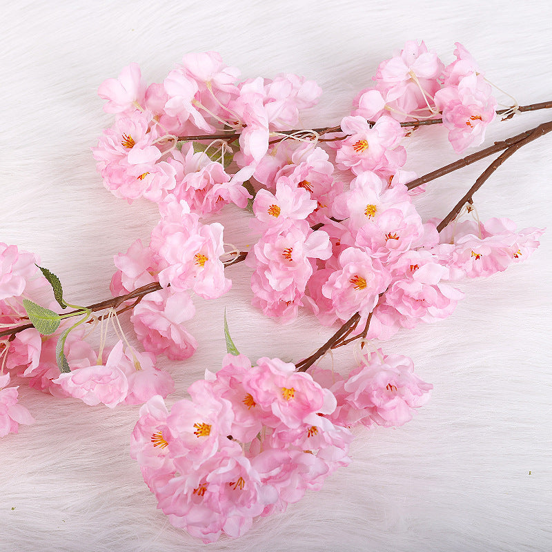 42.5 Inch Extra Tall Cherry Blossom Branches, 10 Pcs Artificial Faux Spring Flowers