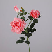 29.5 Inch Artificial Rose Spray Stems, Real Touch, Bulk Quantity
