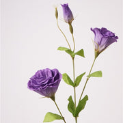 19.6 Inch Real Touch Lisianthus Artificial Silk Flowers for Wedding Home Decor