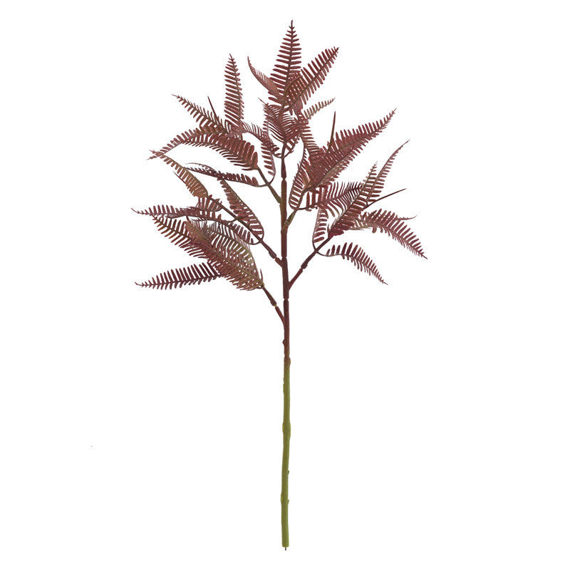 16.5 Inch Artificial Fern Leaf Stems 10 Pcs Silk Plants for Wedding Bouquets Table Centerpieces