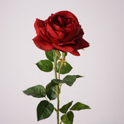 27 Inch Real Touch Silk Roses - 6 Stems Lifelike Artificial Flowers for Wedding and Home Decor