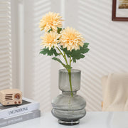 20 Inch Artificial Dahlia Stem Spray, Silk Flowers, Bulk Wholesale, 1 Stem