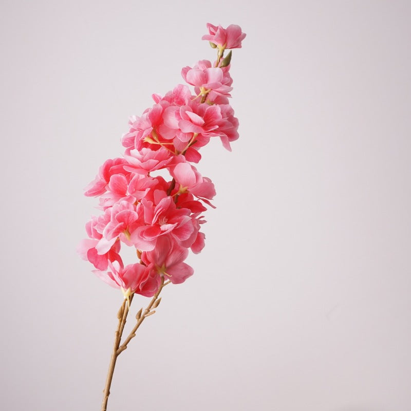 27.5 Inch Real Touch Cherry Blossom Artificial Flower Stem for Wedding and Home Decor
