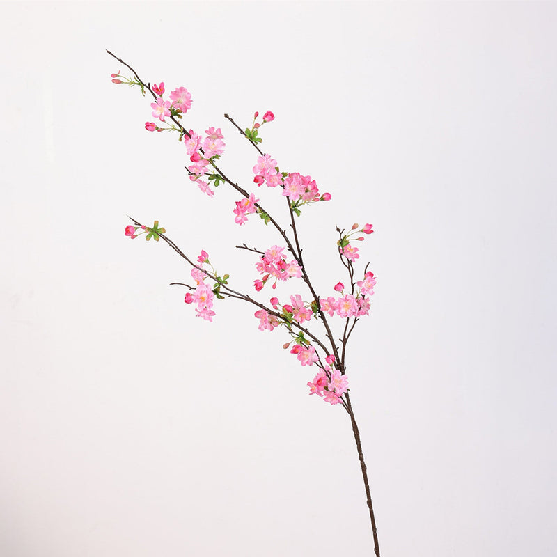 51 Inch Extra Tall Cherry Blossom Branch Stem 1 Pc Artificial Spring Flower Faux Silk