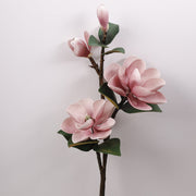 39 Inch Extra Tall Magnolia Stems 10 Pcs Real Touch Artificial Spring Flowers