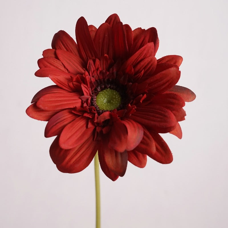 25.5 Inch Gerbera Daisy Stems 6 Pcs Real Touch Silk Artificial Flowers for Wedding Home Decor