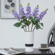 30 Inch Delphinium Silk Flower Stems Bulk 30 Pcs Artificial Floral Stems