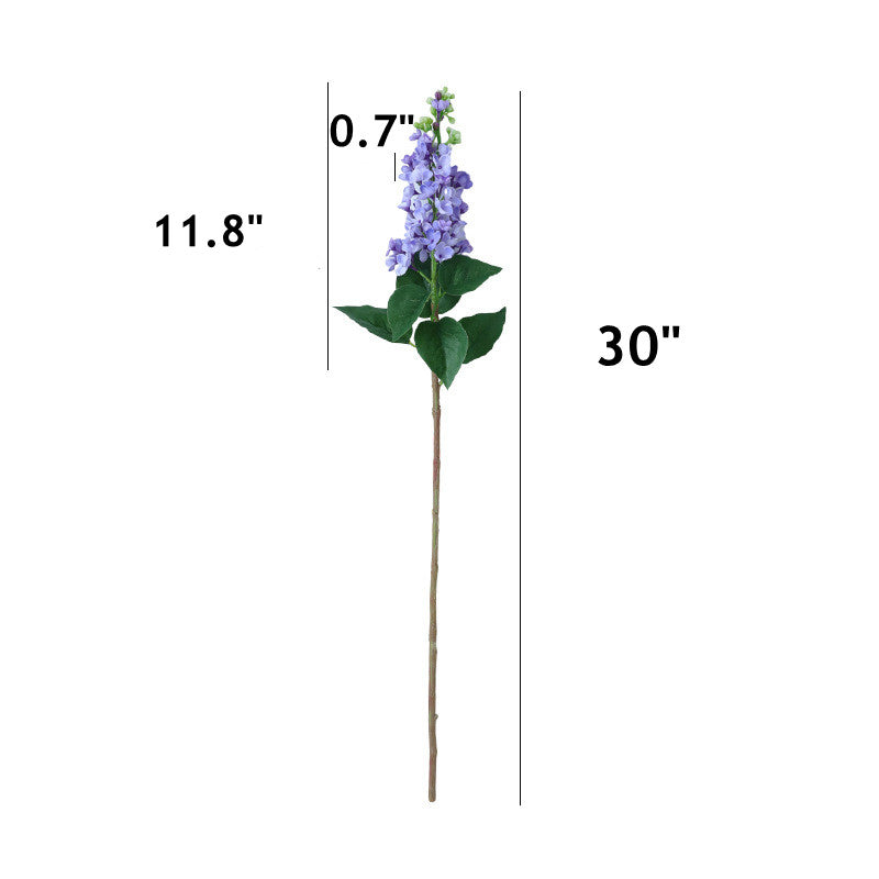30 Inch Delphinium Silk Flower Stems Bulk 30 Pcs Artificial Floral Stems