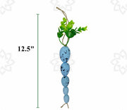 Artificial Easter Carrot Hanging Ornaments Bulk Set, 6 Pcs, 5 Inch, Artificial Floral Decoration
