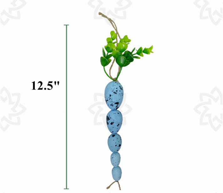 Artificial Easter Carrot Hanging Ornaments Bulk Set, 6 Pcs, 5 Inch, Artificial Floral Decoration