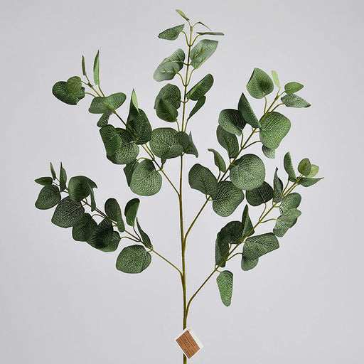 35 Inch Artificial Eucalyptus Branches 10 Pcs Greenery Botanical Plants Bulk
