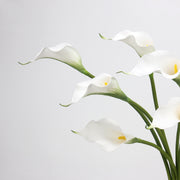 10 Pcs Artificial Calla Lily Stems 18 Inch Real Touch Silk Flowers Bulk Wholesale