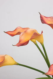 10 Pcs Artificial Calla Lily Stems 18 Inch Real Touch Silk Flowers Bulk Wholesale