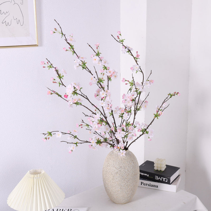 51 Inch Extra Tall Cherry Blossom Branch Stem 1 Pc Artificial Spring Flower Faux Silk