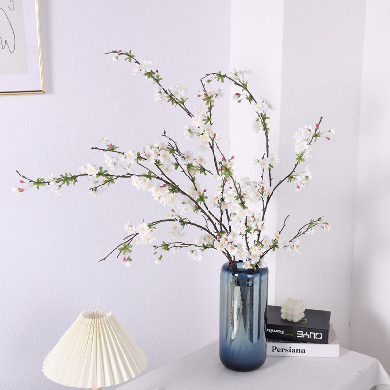 51 Inch Extra Tall Cherry Blossom Branch Stem 1 Pc Artificial Spring Flower Faux Silk
