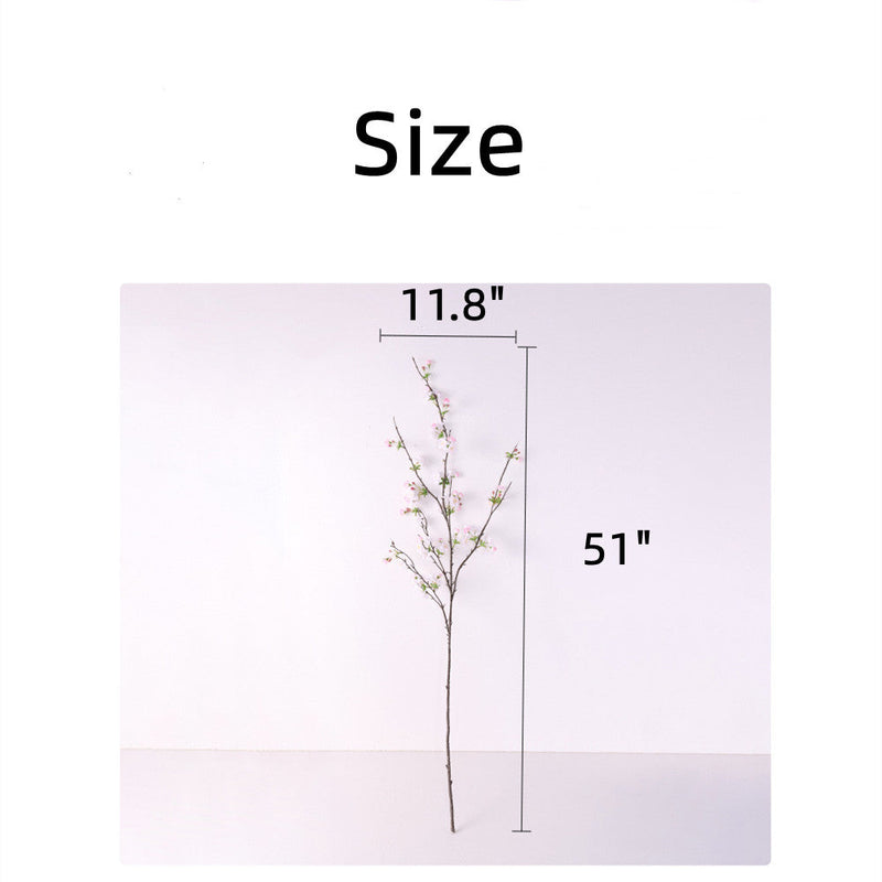 51 Inch Extra Tall Cherry Blossom Branch Stem 1 Pc Artificial Spring Flower Faux Silk