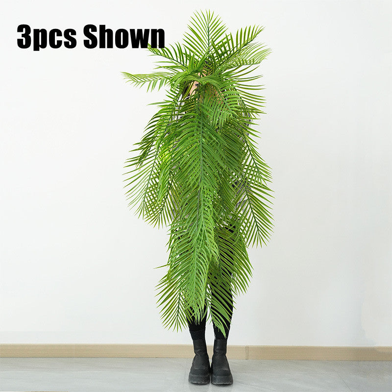 49 Inch Extra Long Areca Palm Artificial Hanging Bush Greenery - Bulk Quantity