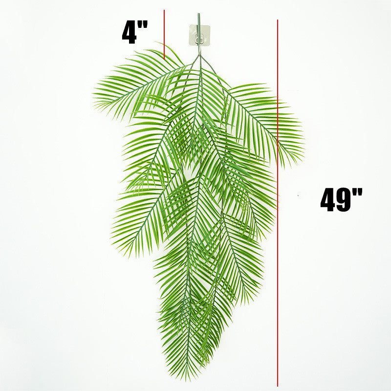 49 Inch Extra Long Areca Palm Artificial Hanging Bush Greenery - Bulk Quantity
