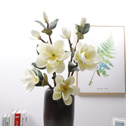 39 Inch Extra Tall Magnolia Stems 10 Pcs Real Touch Artificial Spring Flowers