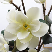 39 Inch Extra Tall Magnolia Stems 10 Pcs Real Touch Artificial Spring Flowers