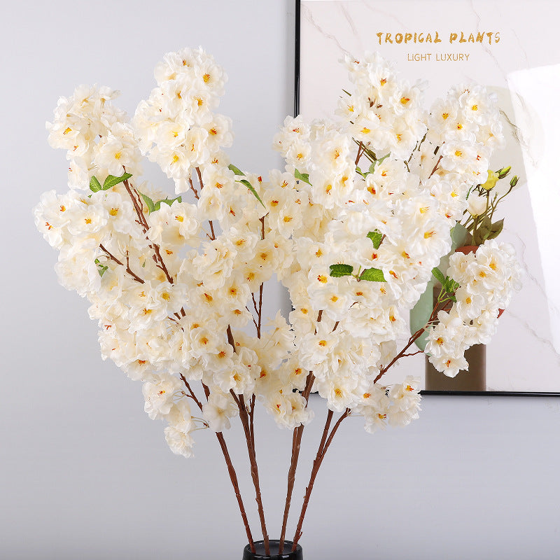 42.5 Inch Extra Tall Cherry Blossom Branches, 10 Pcs Artificial Faux Spring Flowers
