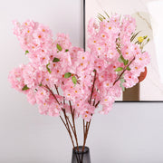 42.5 Inch Extra Tall Cherry Blossom Branches, 10 Pcs Artificial Faux Spring Flowers