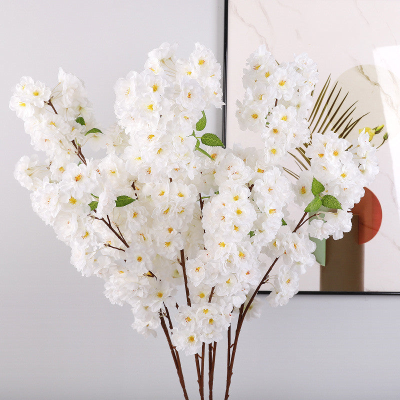42.5 Inch Extra Tall Cherry Blossom Branches, 10 Pcs Artificial Faux Spring Flowers