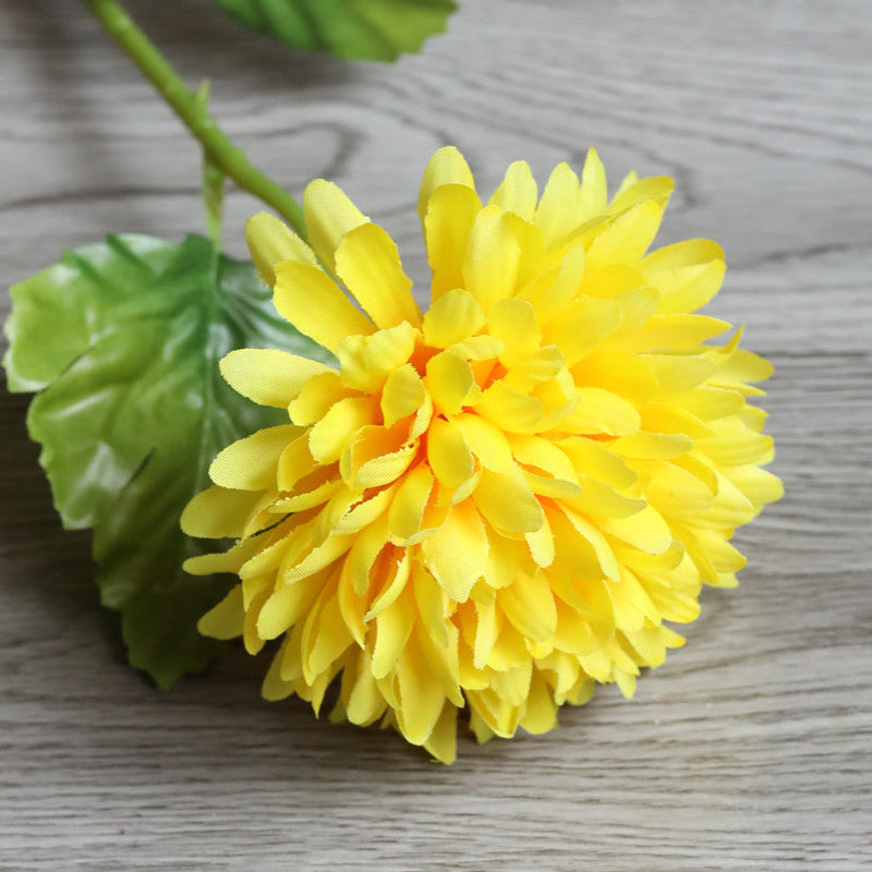 18 Inch Artificial Chrysanthemum Stems 18 Pcs Fall Silk Mum Flowers Bulk