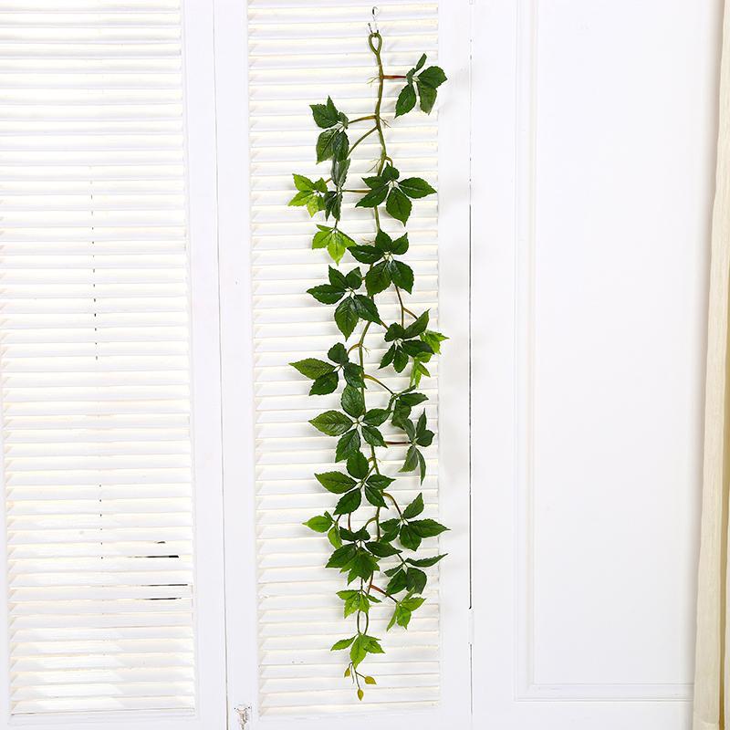 10 Pcs Faux Greenery Garland 55 Ft Total Tropical Leaves Artificial Garland for Indoor Outdoor Decor