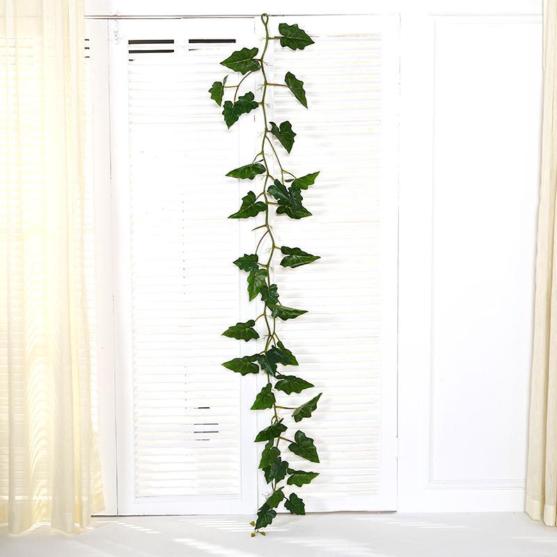 10 Pcs Faux Greenery Garland 55 Ft Total Tropical Leaves Artificial Garland for Indoor Outdoor Decor