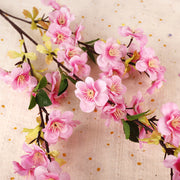 27 Inch Cherry Blossom Branches 10 Pcs Silk Artificial Flowers Bulk