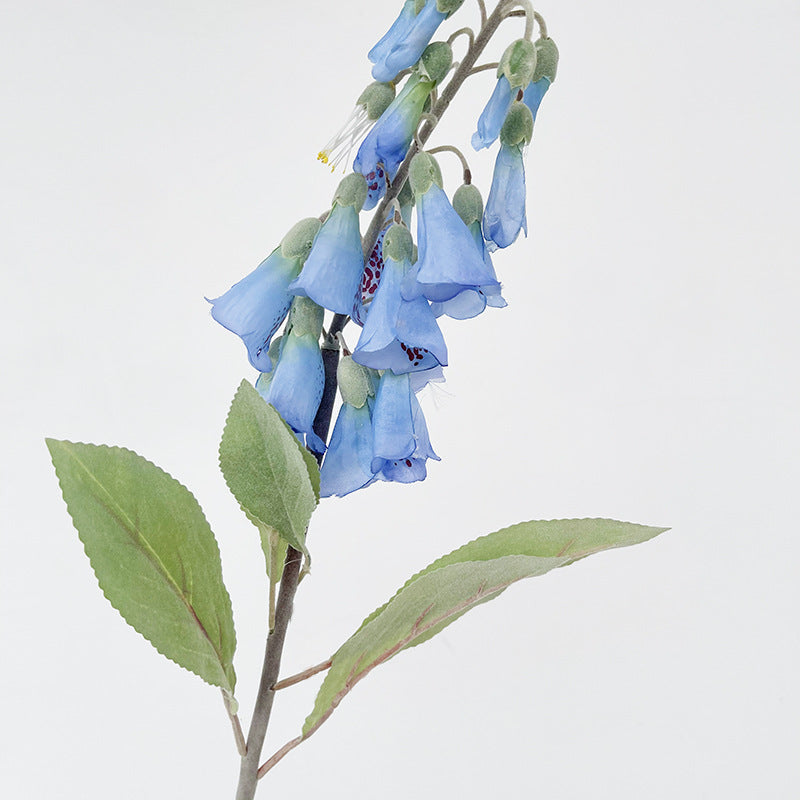 3 Pcs Artificial Silk Foxglove Stems Floral Arrangement Bulk