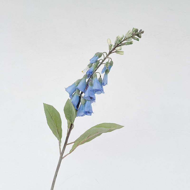 3 Pcs Artificial Silk Foxglove Stems Floral Arrangement Bulk