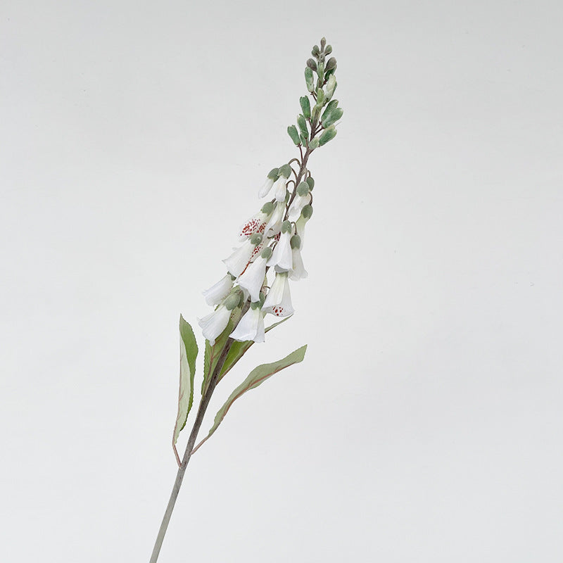 3 Pcs Artificial Silk Foxglove Stems Floral Arrangement Bulk