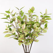 6 Pcs 39 Inch Artificial Greenery Stems Bulk Faux Long Greenery Branches