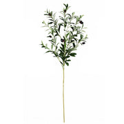 41 Inch Artificial Olive Branch Stems with Fruits Greenery Plants Bulk 10 Pcs