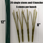Luxury Box Plum Velvet Artificial Silk Peony Dahlia Flowers with Stems, 10 Pcs, 12 Inch, Bulk for DIY Wedding