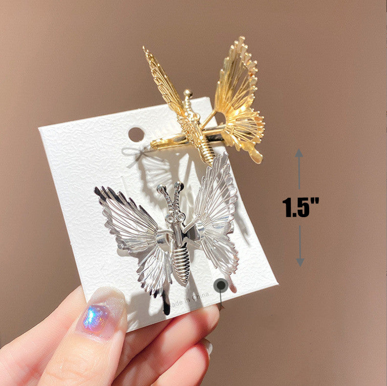 Flying Butterfly Christmas Ornaments with Clip Bulk Set for Xmas Tree Decoration