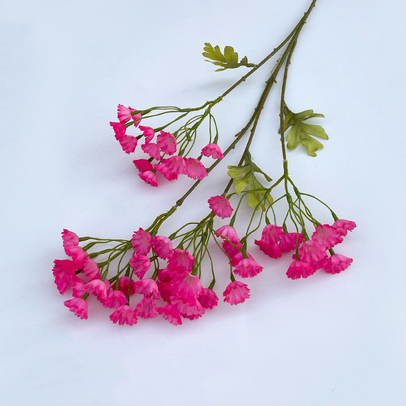10 Pcs 30 Inch Artificial Forget Me Not Flowers Long Stems Silk Floral Arrangement